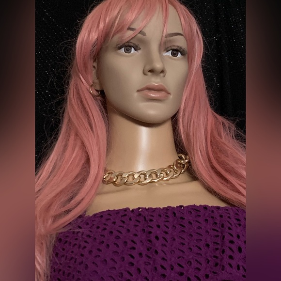 Purple eyelet lace summer dress with adjustable tie up straps - Picture 6 of 16